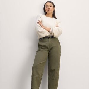 NWOT Everlane Utility Barrel Leg Pant